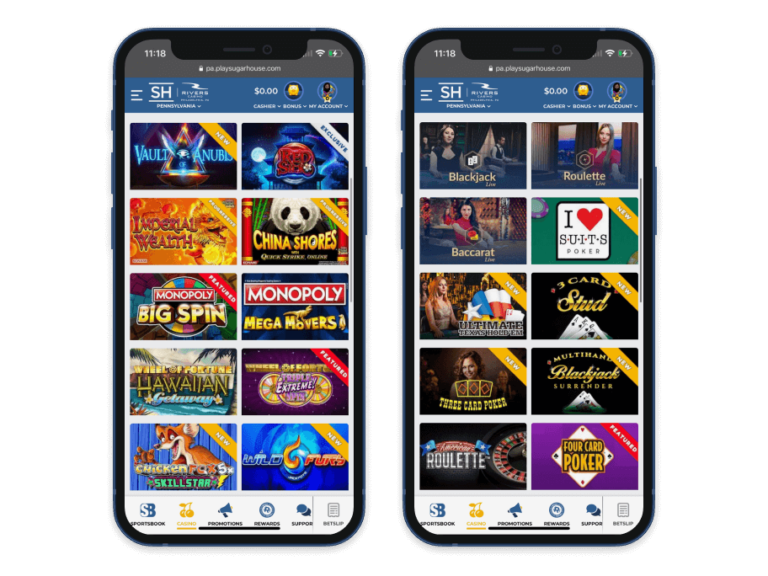 SugarHouse Casino Review NJ and PA Perspective 2024