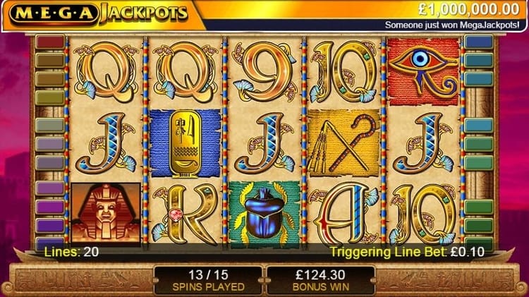 megajackpot cleopatra bonus