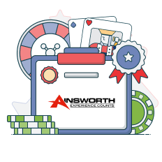 ainsworth logo and game symbols