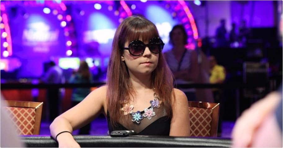 Annette Obrestad playing poker