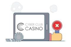 cyber club casino logo
