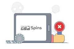 redspins casino logo