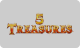 5 treasures slot logo