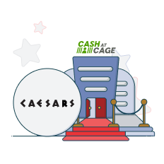caesars cash at cage