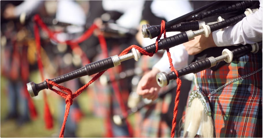 Bagpiping, one of the most weird college majors in the US