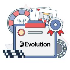 evolution gaming license and games