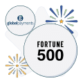 global payments and fortune 500 logo