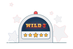 Wild 3 slot logo icon