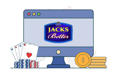 jacks or better video poker logo