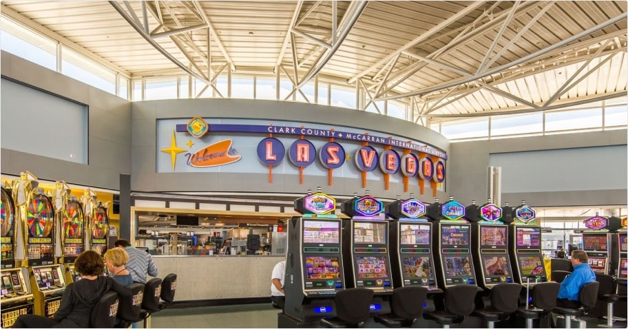 slot machines at the las vegas airport