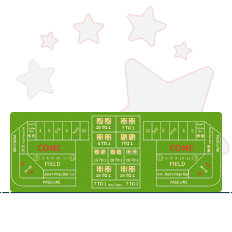 craps table layout
