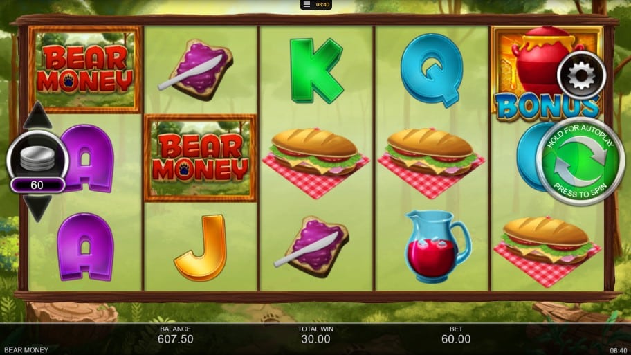 bear money gameplay