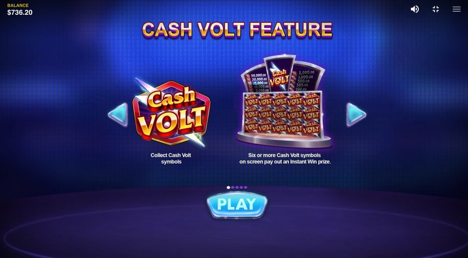 cash volt bonus features