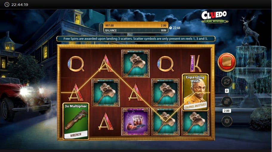 Cluedo Classic Slot by IGT Interactive