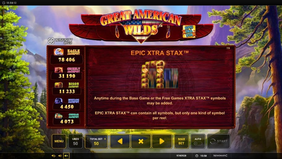 Great American Wilds bonus feature