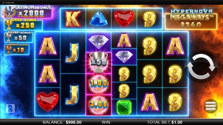 Hypernova Megaways Slot | Review + Best Casinos | ReelPlay