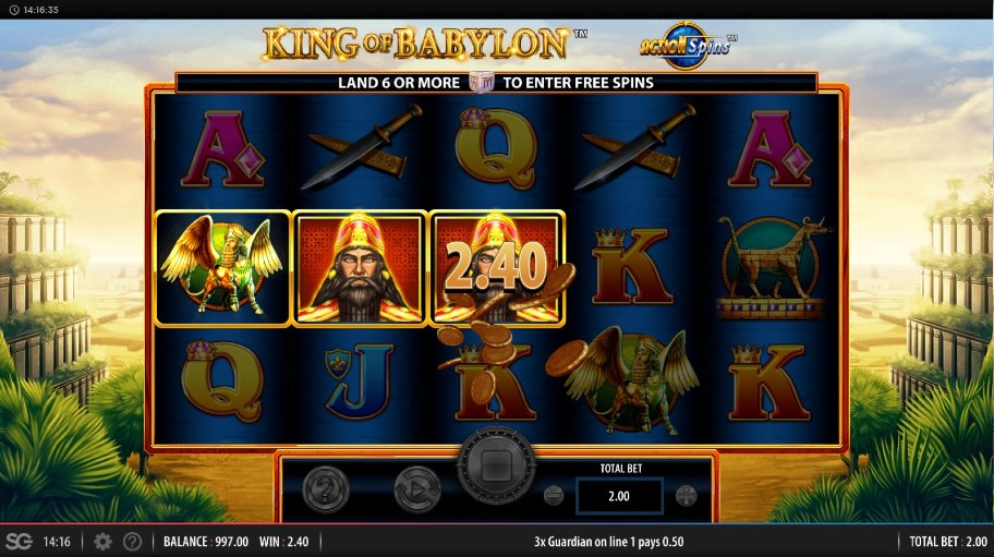 King of Babylon gameplay