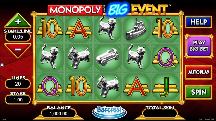 Monopoly Big Event base game