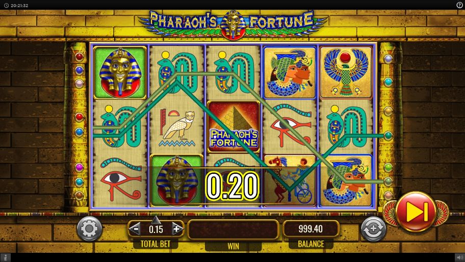 Pharaoh's Fortune gameplay
