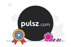 pulsz casino logo with coins