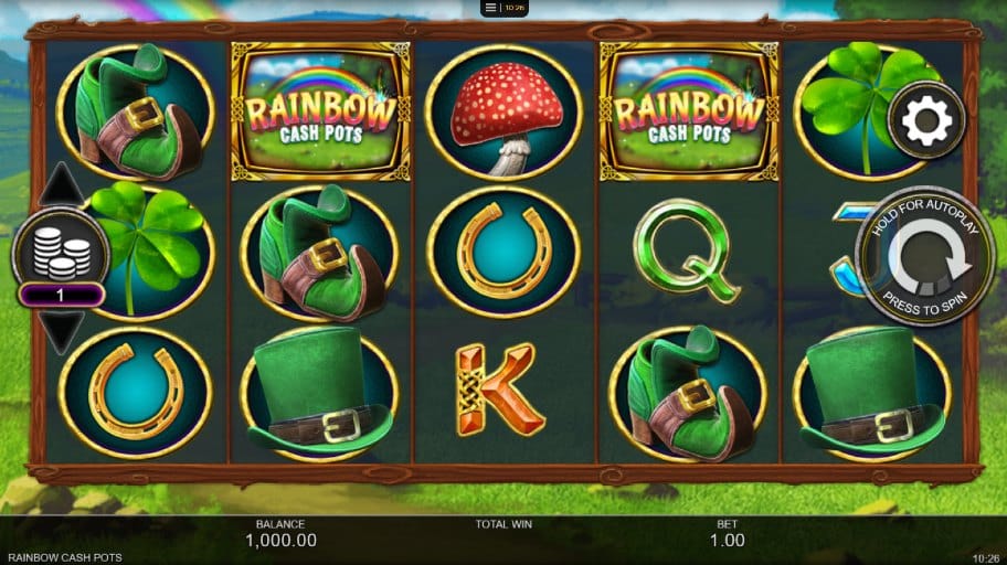Rainbow Cash Pots base game