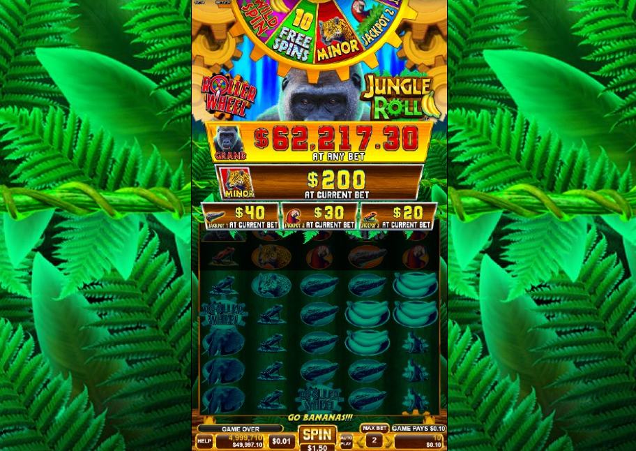 Roller Wheel Jungle Roll gameplay