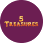 5 treasures slot logo